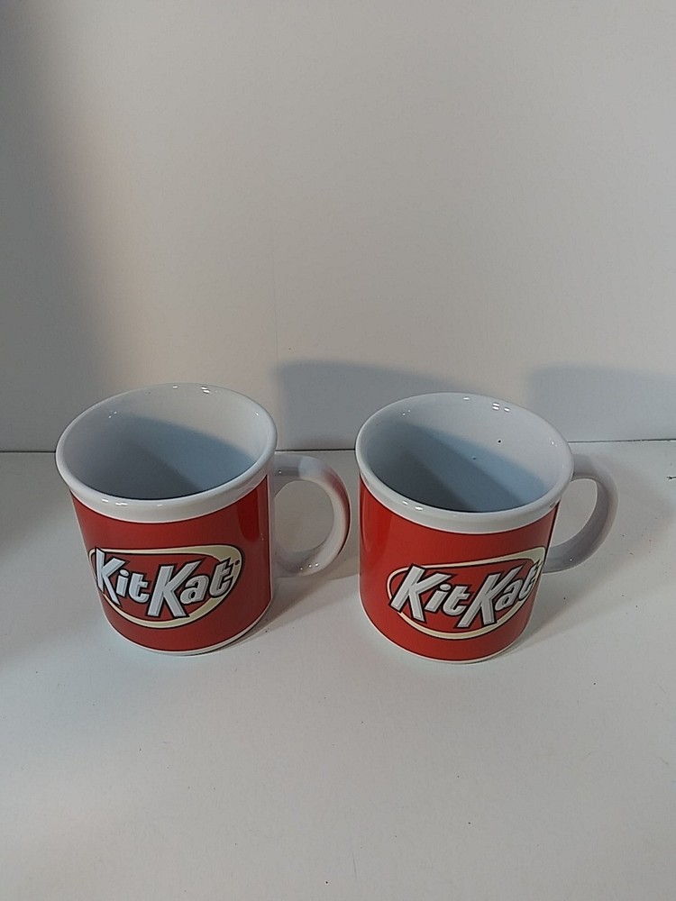 Kit Kat Coffee Mugs New No Box
