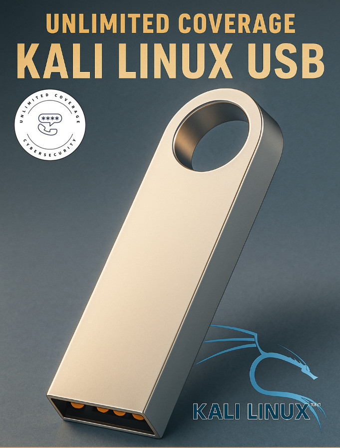 Unlimited Coverage HacStick: Kali Linux 2024.4 Bootable USB for Cybersecurity