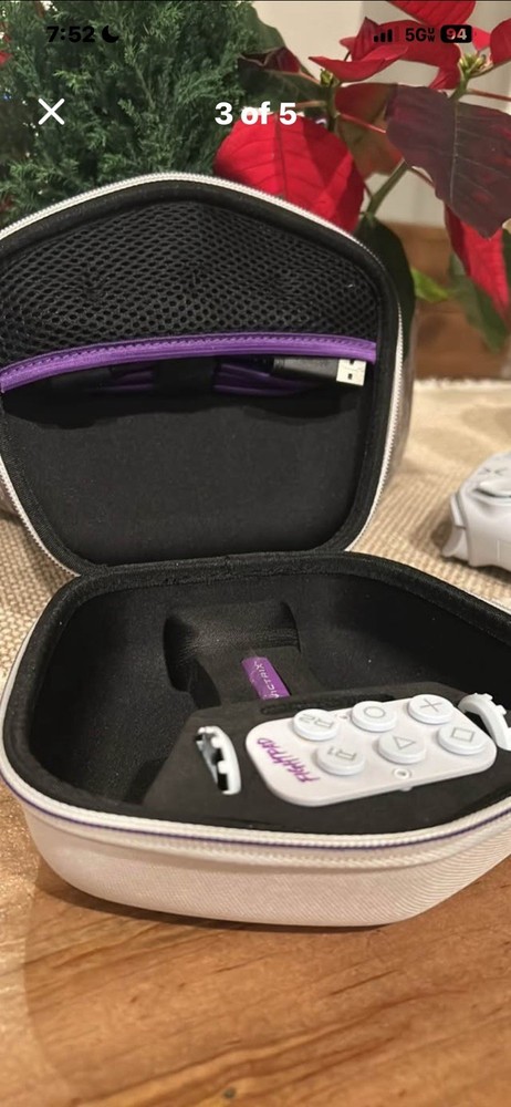 Victrix controller white and purple