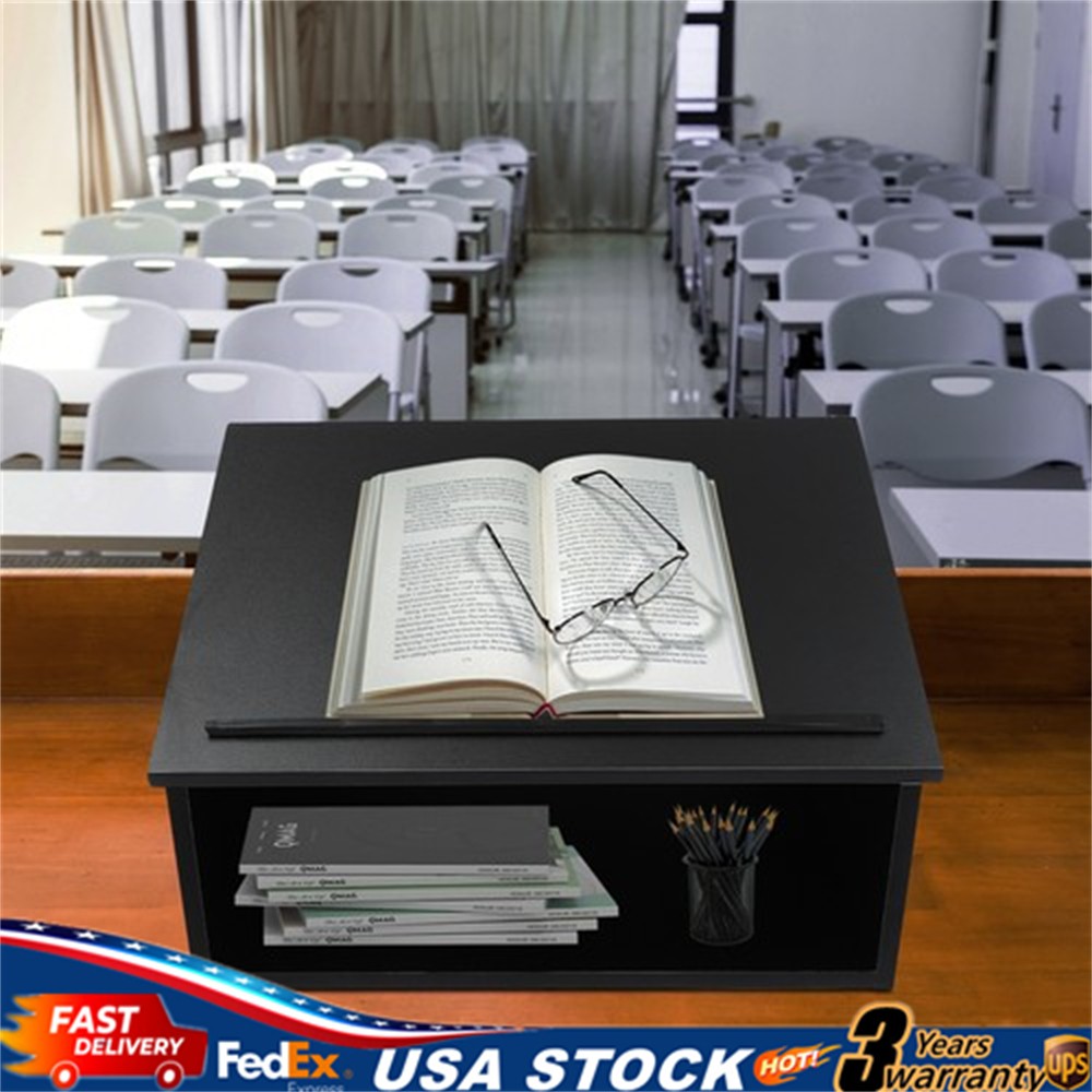 13.5in H Tabletop Lectern 5kg Capacity Class Presentation Lectern Table Lectern