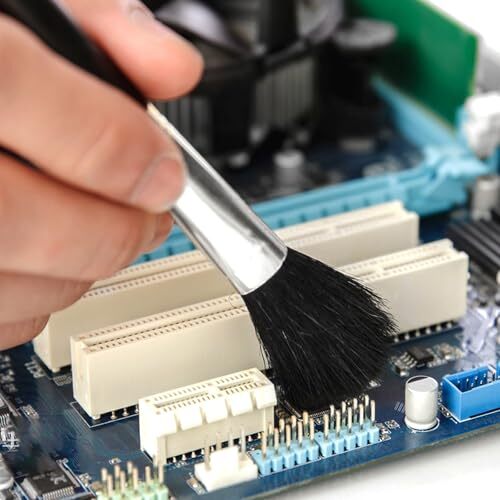 5 PCS Mini Keyboard Cleaning Brushes Kit, PP Handle Nylon Anti Static