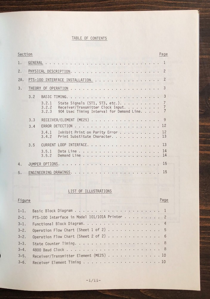 Centronics - PTS-100 Interface Technical Manual (1975)