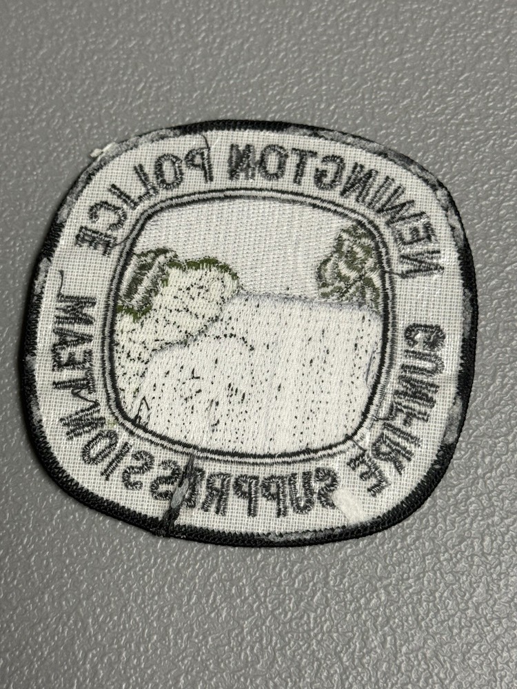 NEWINGTON CT POLICE GUNFIRE SUPPRESSION TEAM PATCH