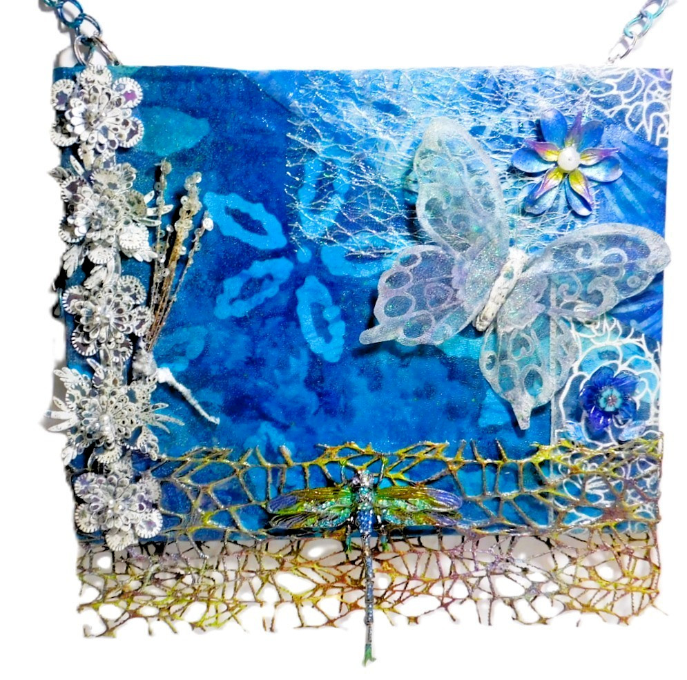 Unique Mixed Media Hanging Art Boards