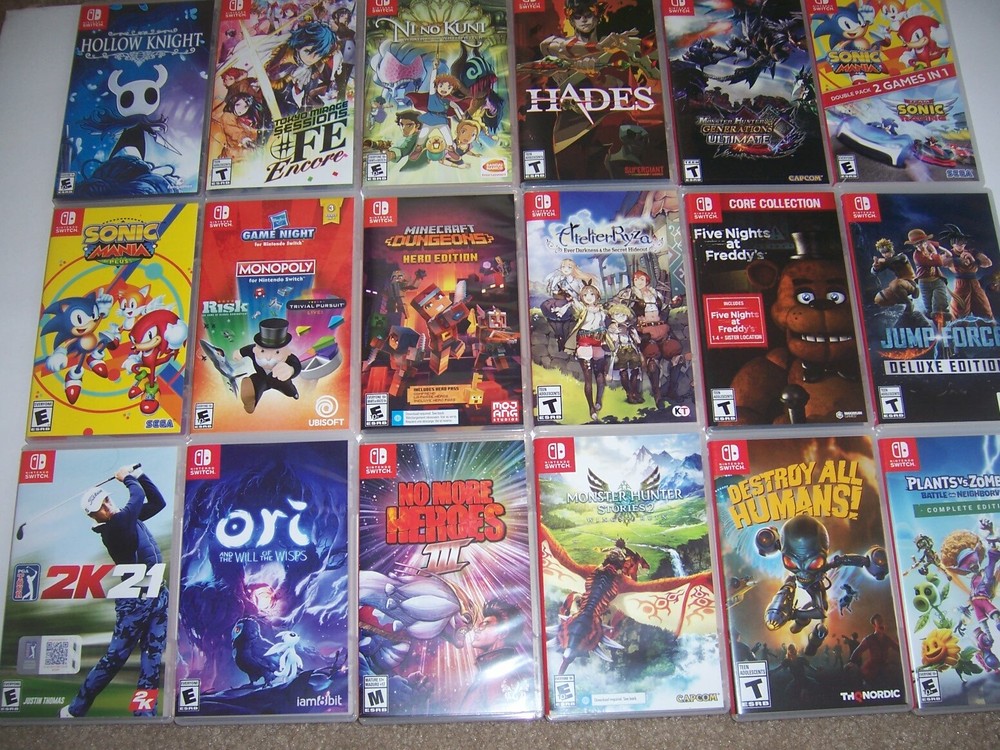 Nintendo Switch Authentic Original OEM Replacement Box Case ONLY Over 150 TITLES