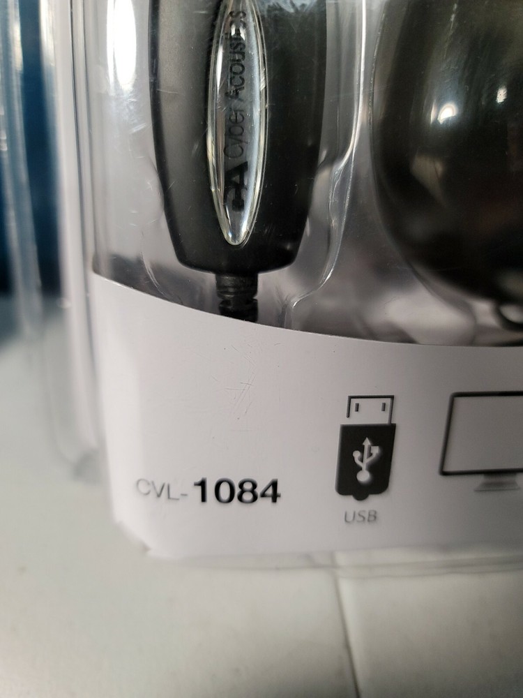 cyber acoustics usb microphone. complete in package. 4C