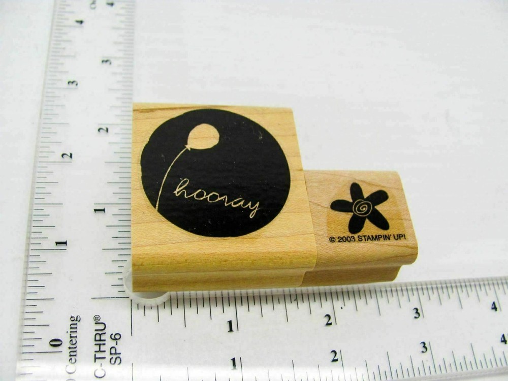 Hooray Star Rubber Stamp - Stamp Set A249