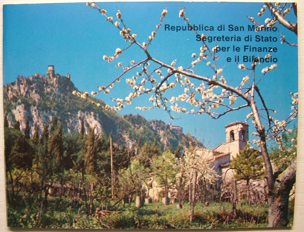 Virgilio 1981 San Marino Box COA Set, Triptych