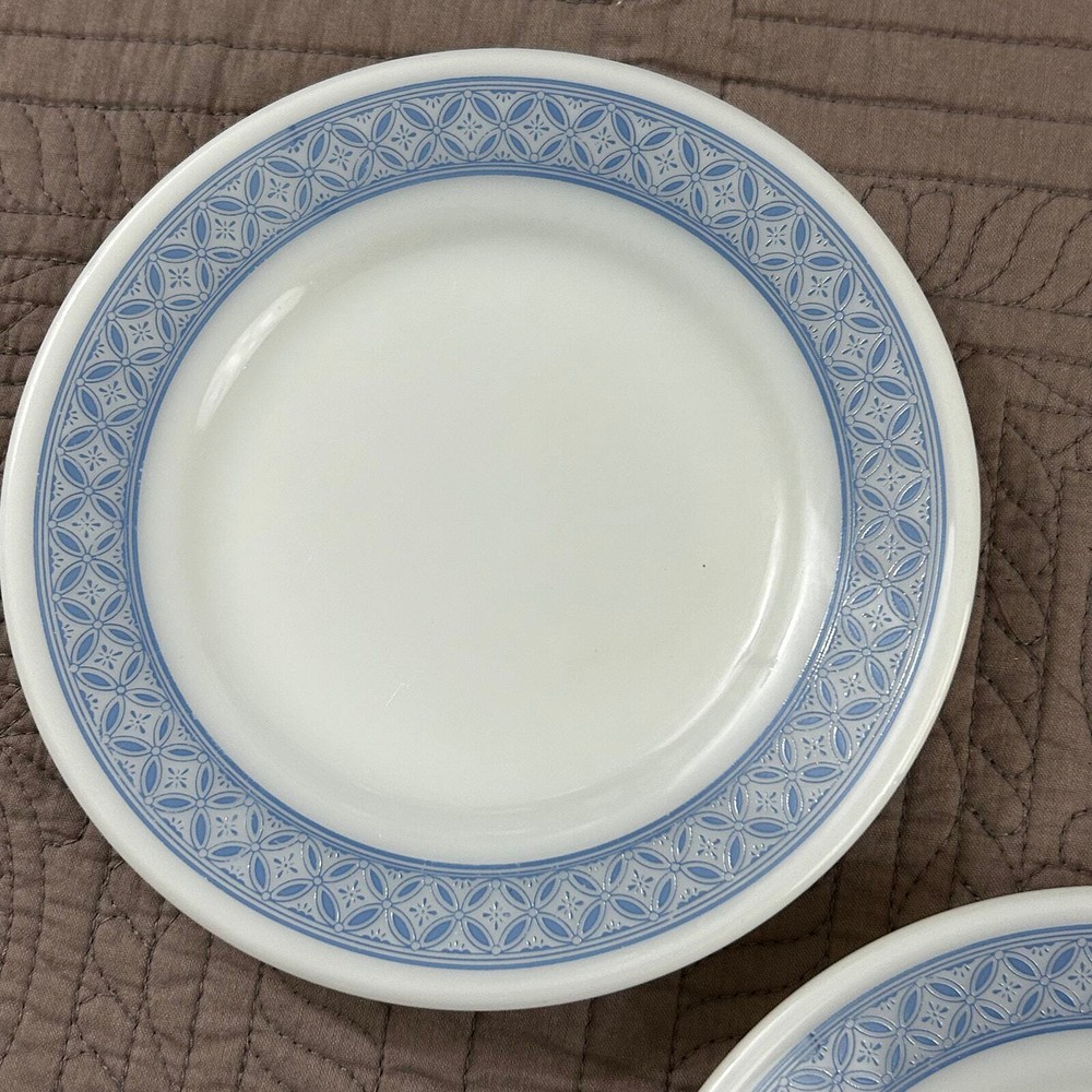 Pyrex Saucers 7" Lancaster Pattern - 2 Saucers included