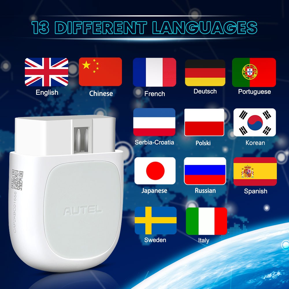 Autel MaxiAP AP200 Bluetooth OBD2 Scanner Code Reader Full Systems Diagnoses