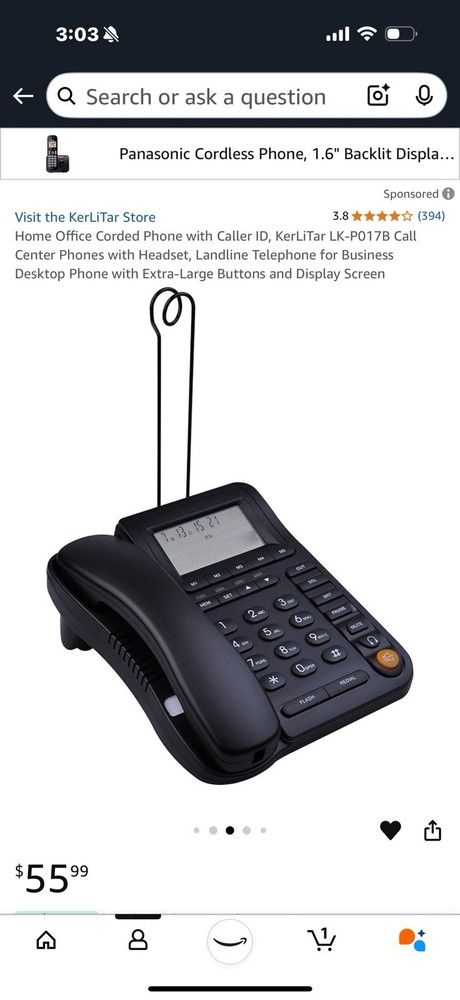 Home Office Corded Phone