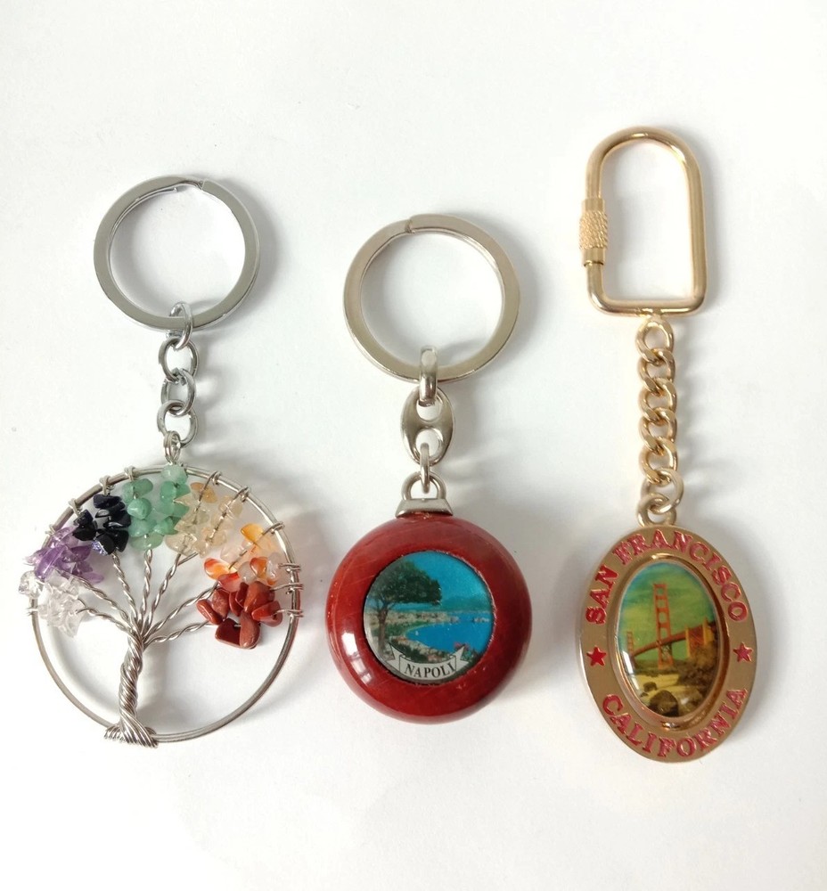 Beautiful keychains, 3 different pieces