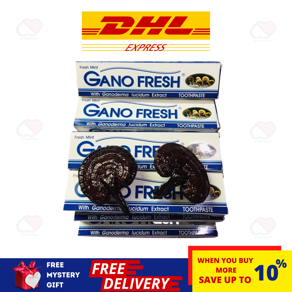 10 Boxes GANO EXCEL GANO FRESH TOOTHPASTE GANODERMA Free Shipping 150g