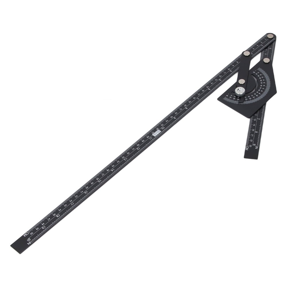 Universal Bevel Protractor Aluminum Angle Finder For Woodworking