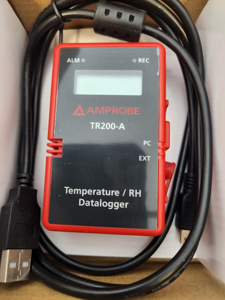Amprobe TR200-A Temperature / RH Data Logger with Digital Display
