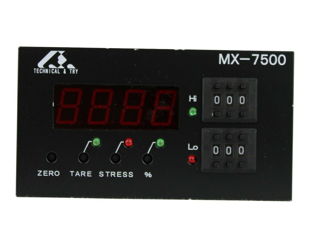 TECHNICAL & TRY CONTROLLER MODEL: MX-7512-030-UU-S208A