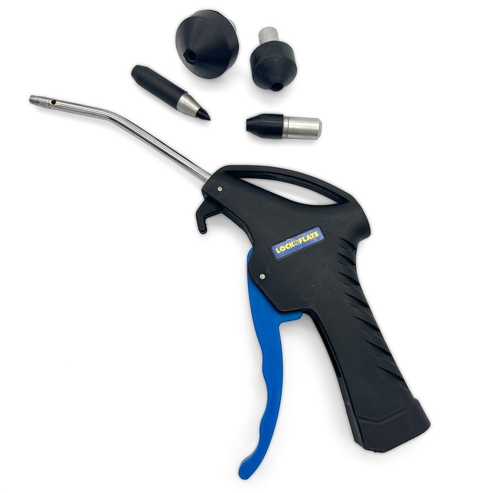 LockNFlate Five Piece Blow Gun Kit