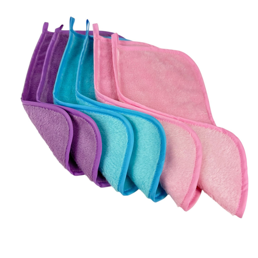 Make-up Remover Cloths 11-inch Soft Reusable Quick Dry 6-Pack