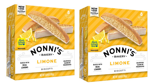 Nonni's Biscotti Limone 2 Pack