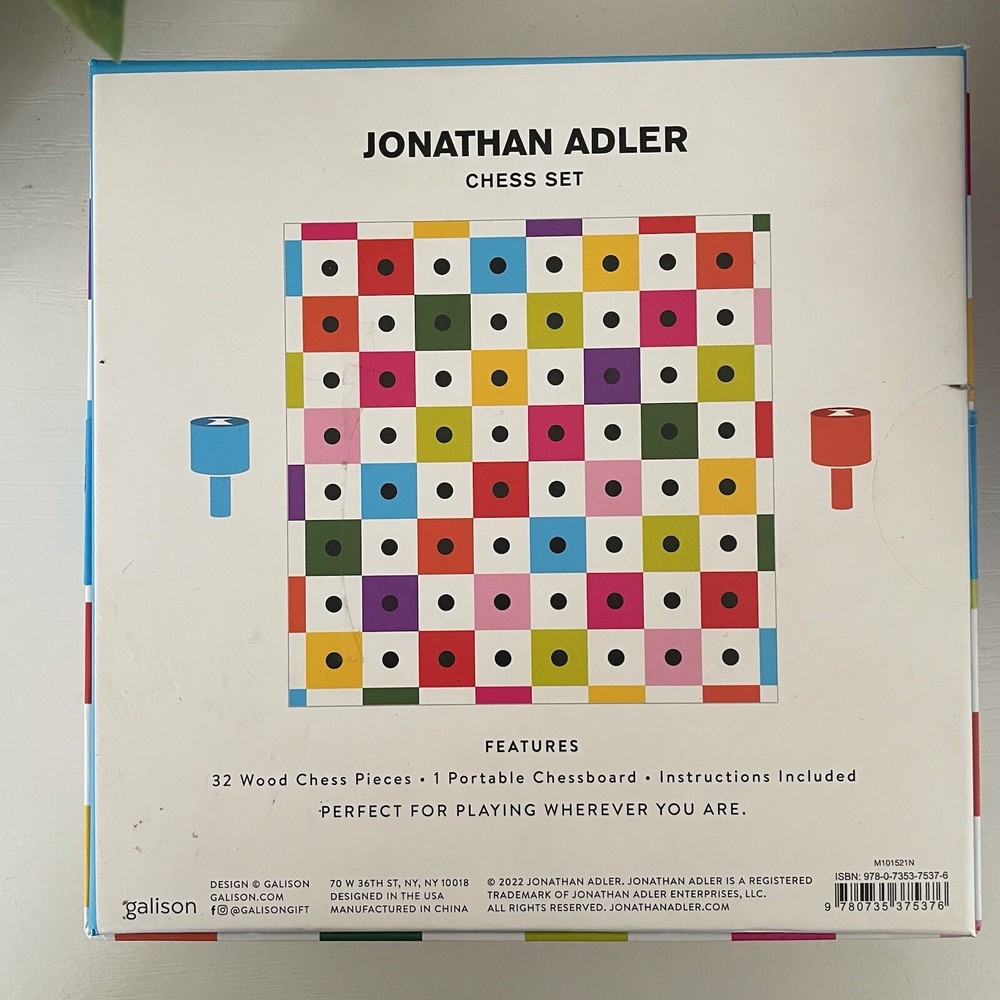 Jonathan Adler Helsinki Peggable Chess Set