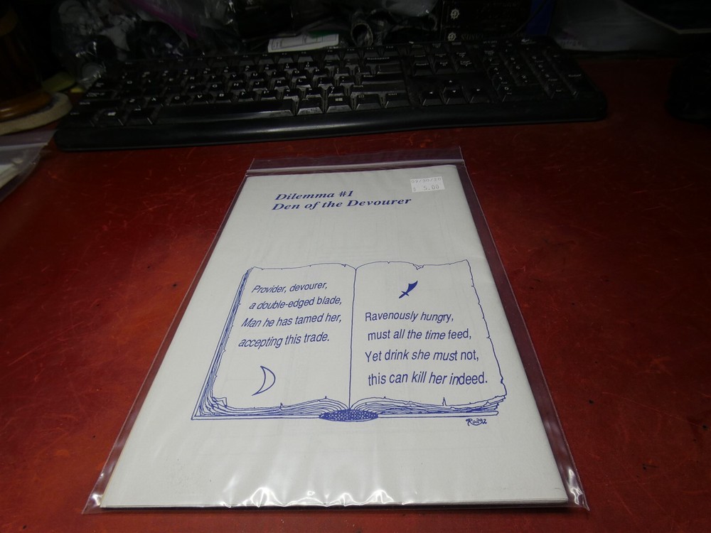 Dilemma Book - not sure from where