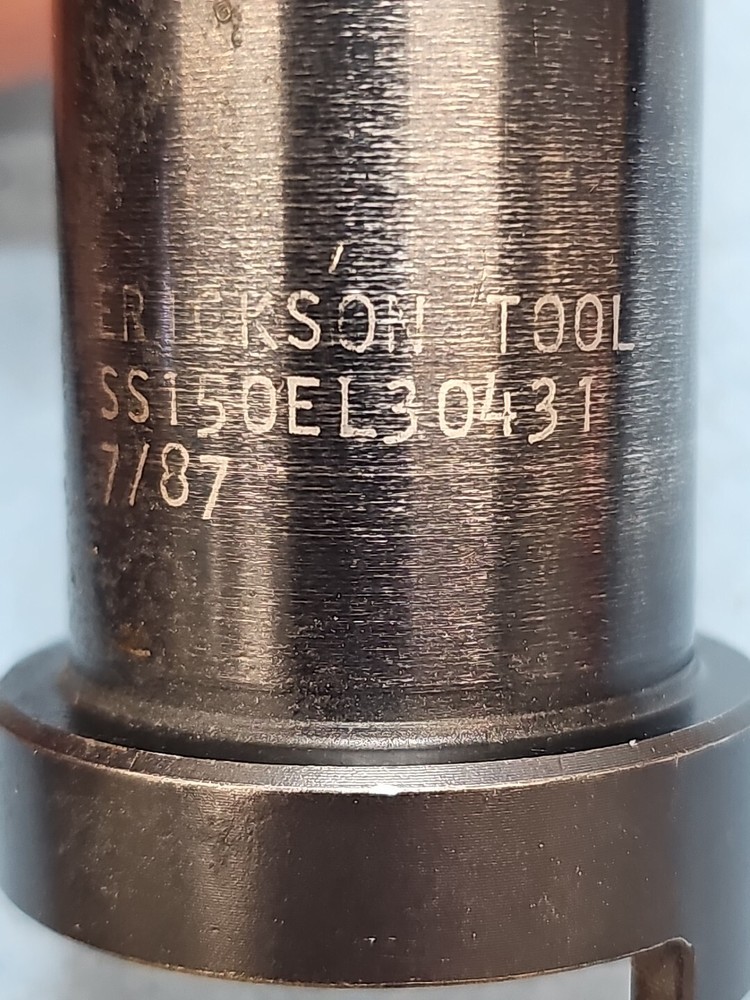 ERICKSON TOOL SS150EL30431 QUICK CHANGE DEVICE USED IN EXCELLENT CONDITION