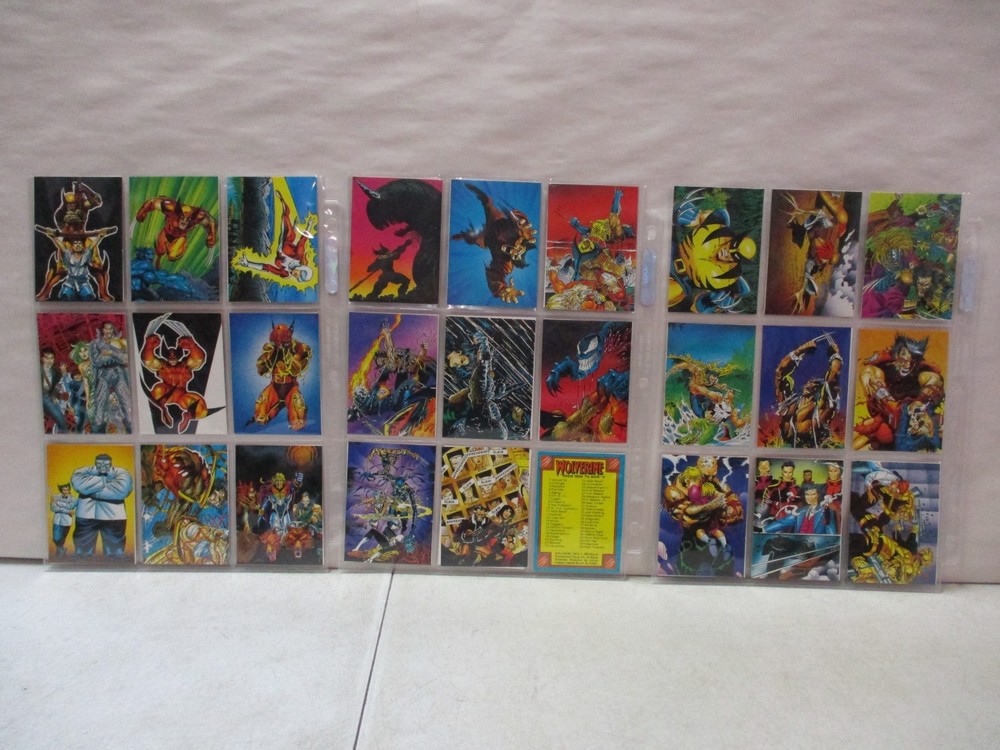 1992 Marvel Wolverine From Then Till Now II Complete Set A