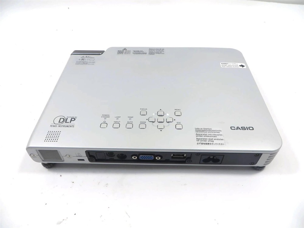 Casio Data Projector XJ-S37 - Lamp Time : 310 Hrs