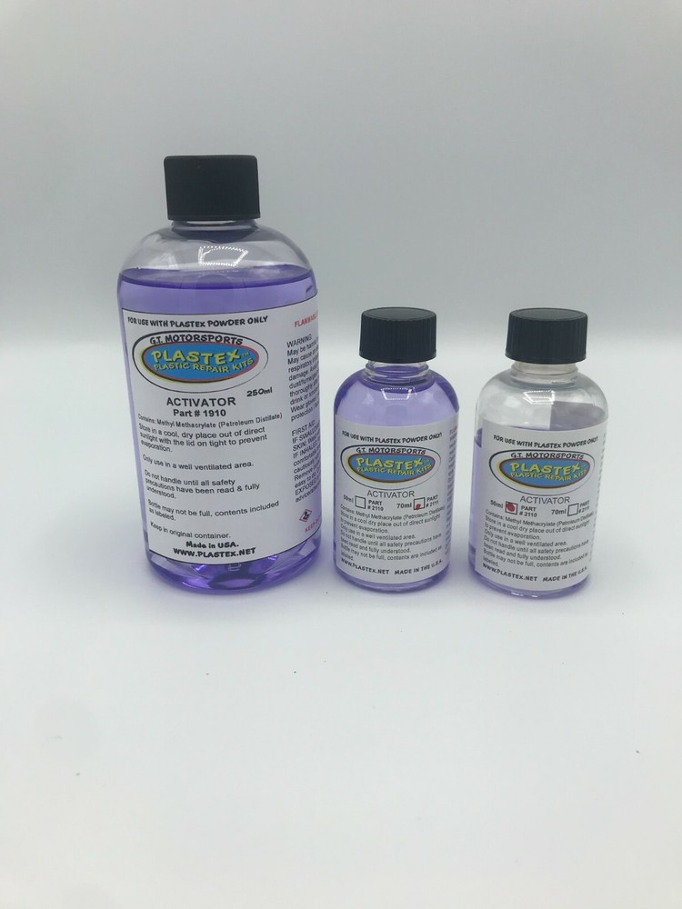 Plastex Plastic Repair Kits Activator Refill 50ml
