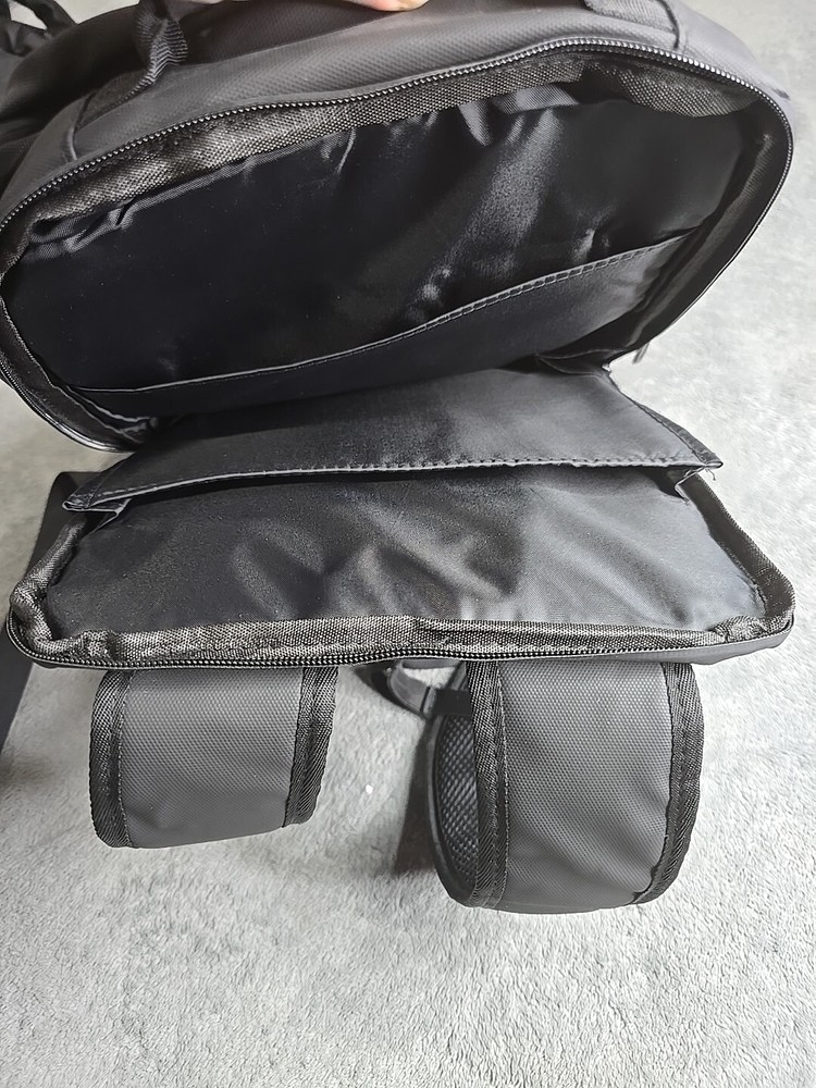 Adobe Summit DTN Tech Backpack Black Red Adjustable Straps Water Resistant