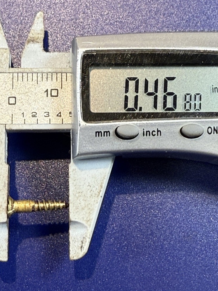 Four (4) WEDGE PLATES, Eight (8) SCREWS, Black powder Muzzleloading rifle