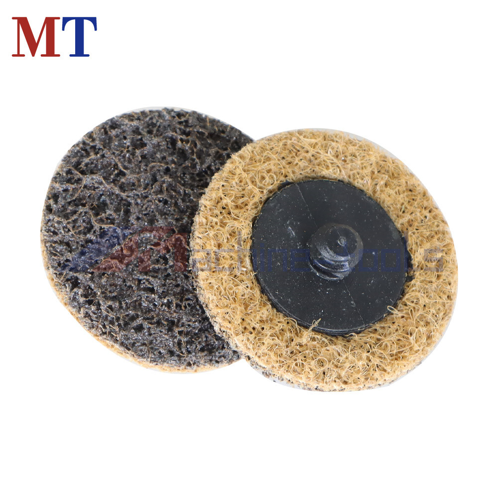 50 Pack Coarse Surface Conditioning Discs 2" Roll Lock Die Grinder Sanding Pads