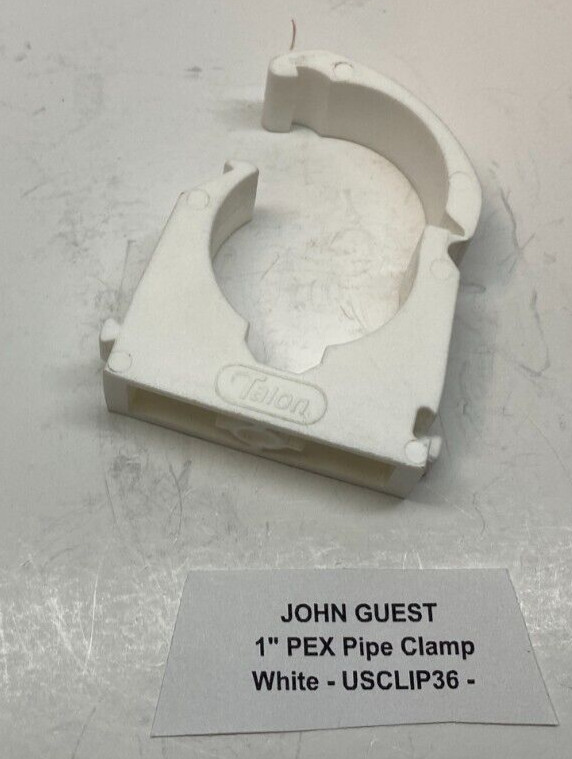 JOHN GUEST 1" PEX Pipe Clamp - White - USCLIP36 -