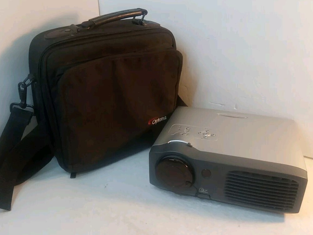 Optoma EP745 Portable Projector w/ DLP Technology & Case TESTED, WORKING!!