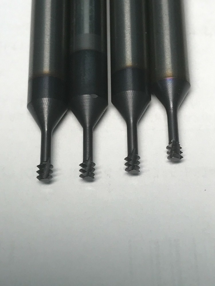 #6-32 UNC Internal Thread Mills Solid Carbide 3 Flute