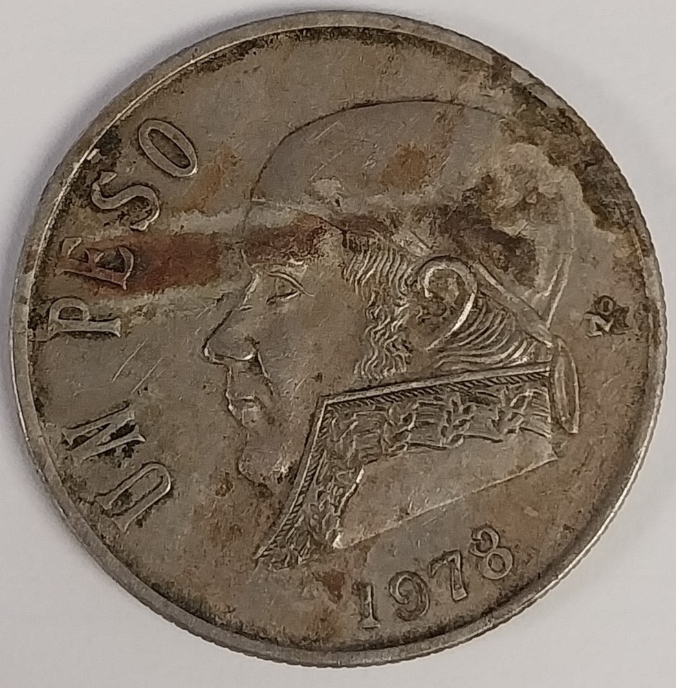 1978 Mexico Un Peso Open 8
