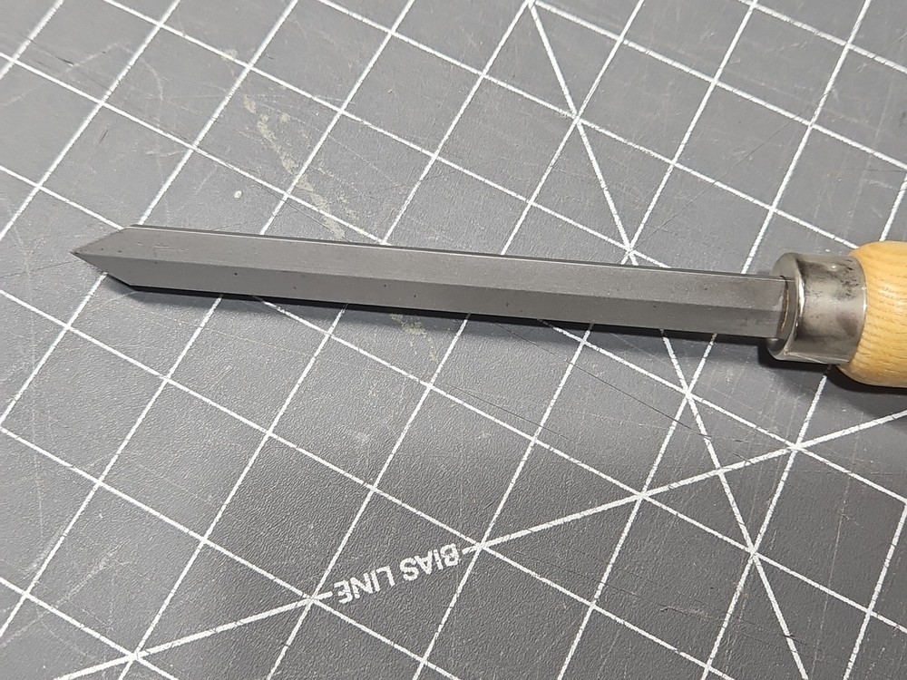 6 Shop Smith Woodturning Tools Chisel Skew Gouges Parting Round Nose (B)