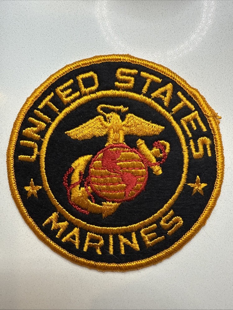 USMC Marines Squadron Patch: USMC Flag Patch, Eagle Globe Anchor EGA