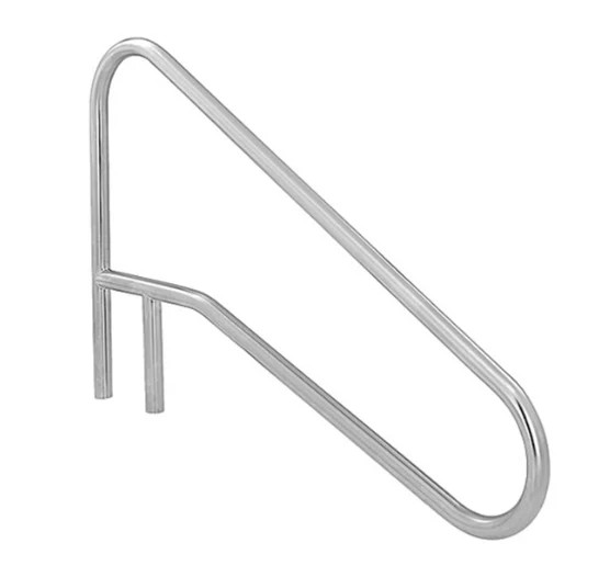 SR Smith DMS102A 54" 4 Deck Mounted Slanted Center Handrail