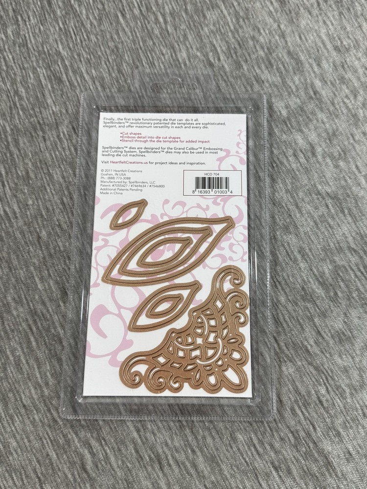 Heartfelt Creations Perfect Petals Custom Die Template HCD 704 Spellbinders