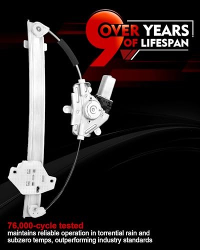 Front Right Power Window Regulator with Motor for: Front Right Passenger Side