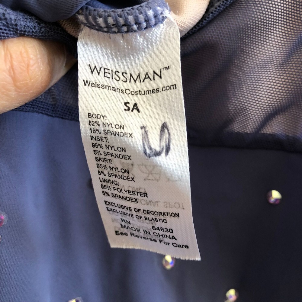 WEISSMAN Dance Sleeveless Costume Size Small