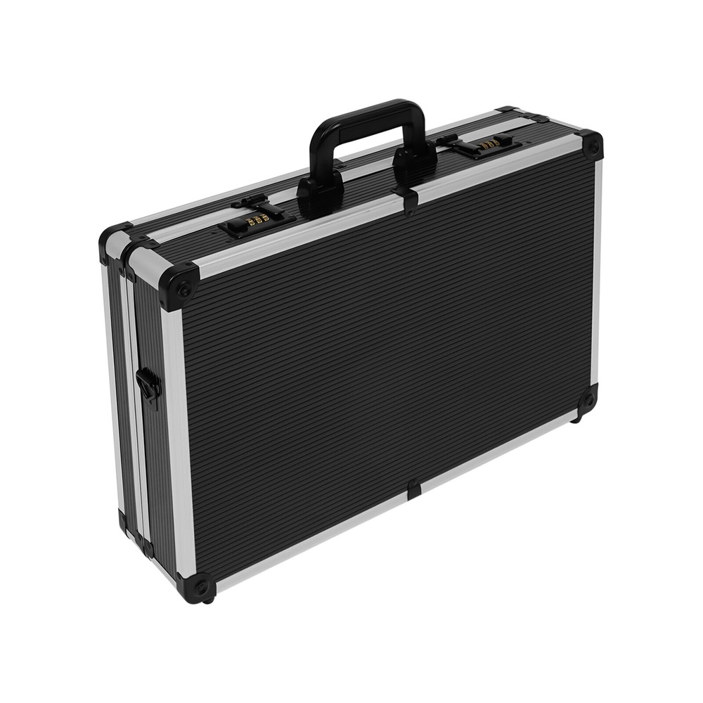 Professional Barber Carrying Case Organizer Clipper Box Travel Carry Case + Code