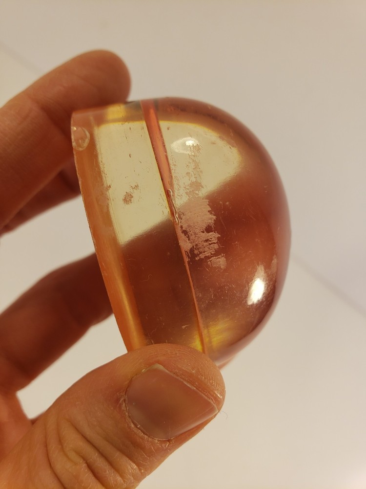 1 Vtg Egg Timer Color Changing Indicator Soft Medium and Hard Boiled Eggs Pink