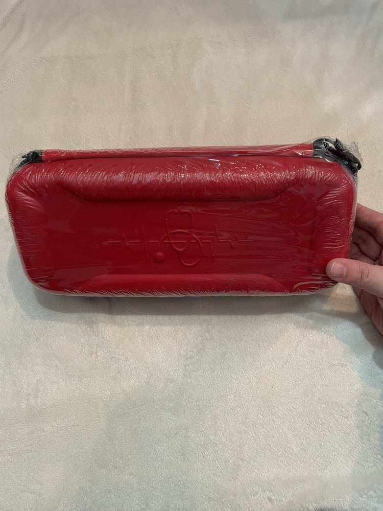 Mosla Stethoscope Carrying Case. Red. New in packaging.