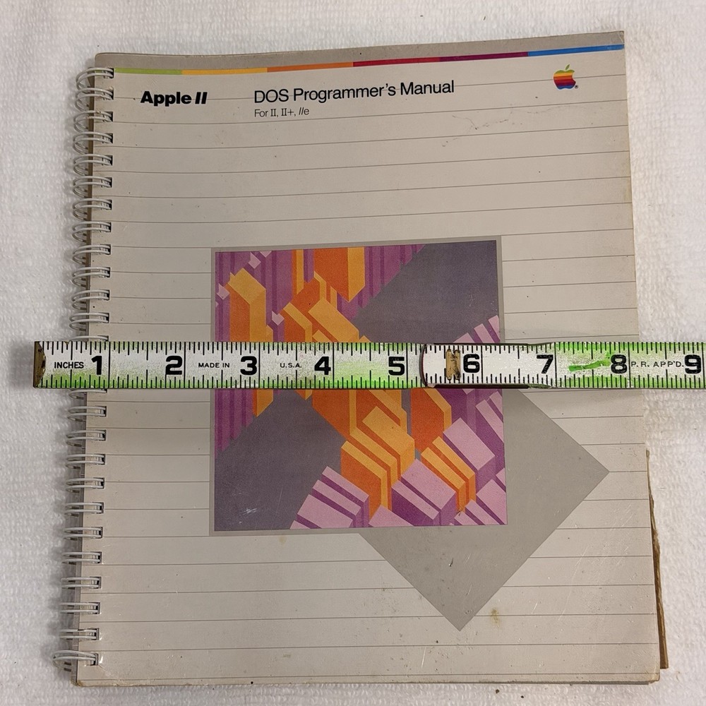 VINTAGE Apple II DOS Programmer’s Manual Free Shipping
