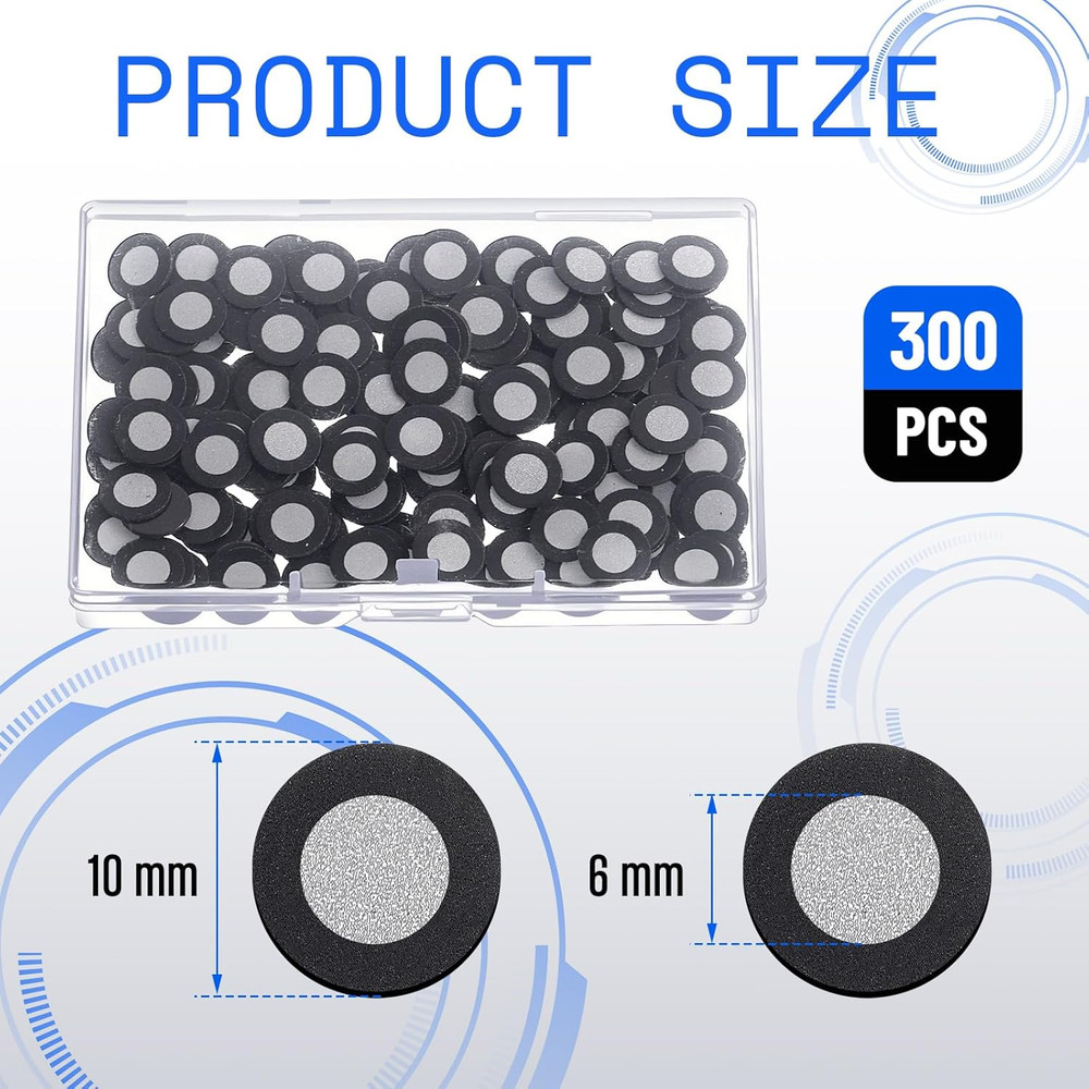 300 Pcs 3D Magnetic Tracking Dot for Scanner Scanning Reference Point Marker ...