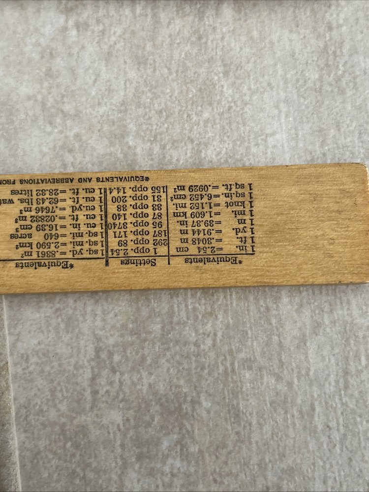 K&E Keuffel & Esser Beginner's Slide Rule N4058W Original Packaging.