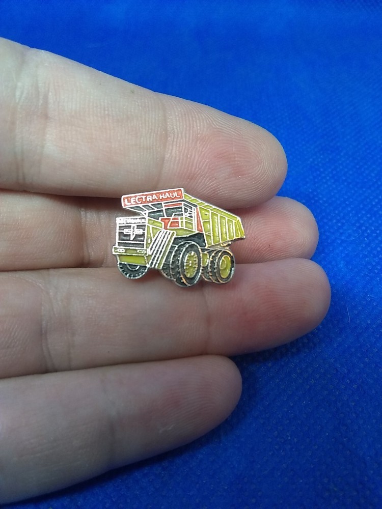Lectra Haul Truck lapel pin