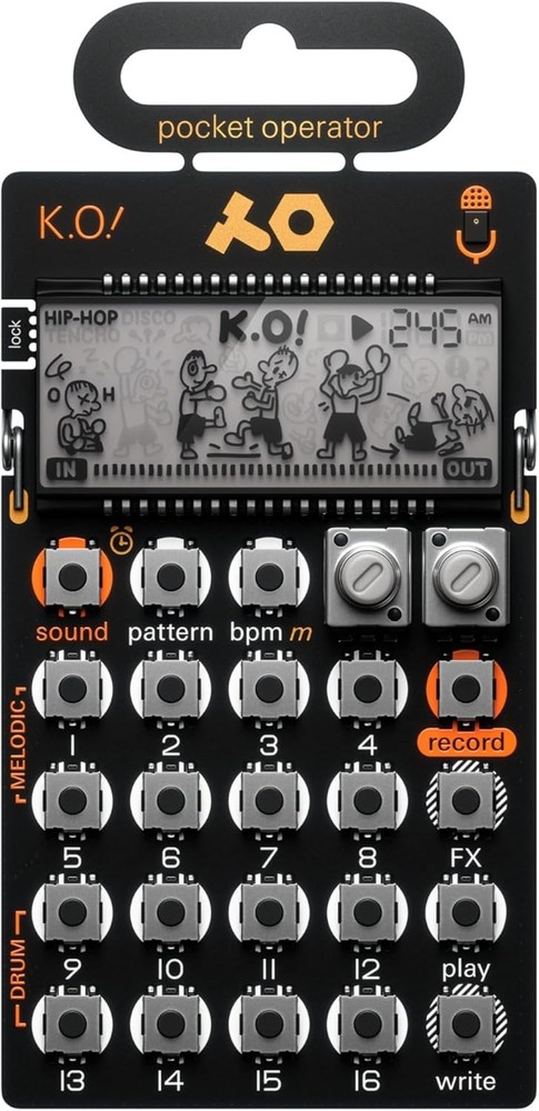 Mini PO-33 K.O.! Micro Sampler & Drum Machine